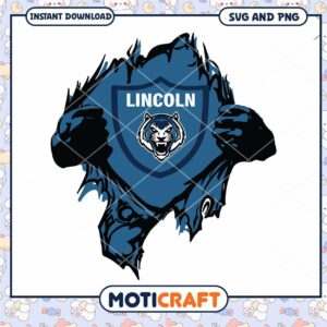 Lincoln superhero svg, Lincoln University svg, NCAA svg
