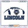 Lincoln rugby design svg, Lincoln University svg, NCAA svg