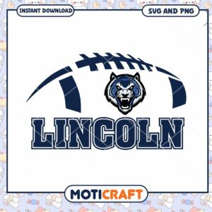 Lincoln rugby design svg, Lincoln University svg, NCAA svg