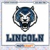 Lincoln mascot ncaa team svg, Lincoln University svg, NCAA svg
