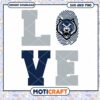Lincoln logo love svg, Lincoln University svg, NCAA svg