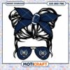 Lincoln girl glasses svg, Lincoln University svg, NCAA svg