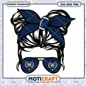 Lincoln girl glasses svg, Lincoln University svg, NCAA svg