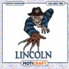Lincoln Freddy Krueger svg, Lincoln University svg, NCAA svg