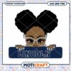 Lincoln black girl svg, Lincoln University svg, NCAA svg