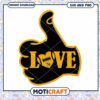 like love svg, Georgia Tech Yellow Jackets svg, NCAA svg