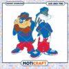 Jay hawks Taz and Bugs Kriss Kross svg, Jay hawks svg, NCAA svg