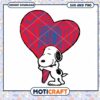 Jay hawks Snoopy dog hug heart svg, Jay hawks svg, NCAA svg