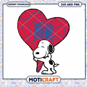 Jay hawks Snoopy dog hug heart svg, Jay hawks svg, NCAA svg