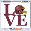 Iona Gaels logo love helmet svg, Iona Gaels svg, NCAA svg