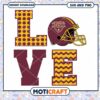 Iona Gaels logo love design helmet svg, Iona Gaels svg, NCAA svg