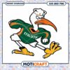 Miami Hurricanes mascot team svg, Miami Hurricanes svg, NCAA svg