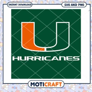 Miami Hurricanes logo svg, Miami Hurricanes svg, NCAA svg