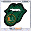 Miami Hurricanes lips tongue svg, Miami Hurricanes svg, NCAA svg