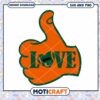 Miami Hurricanes like love svg, Miami Hurricanes svg, NCAA svg