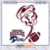 Grizzlies team diva svg, Montana Grizzlies svg, NCAA svg