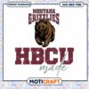 Grizzlies mascot HBCU made svg, Montana Grizzlies svg, NCAA svg