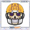 LSU Tigers skull helmet svg, LSU Tigers svg, NCAA svg