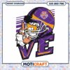LSU Tigers player rugby ball svg, LSU Tigers svg, NCAA svg