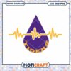 LSU Tigers ncaa team heart rate svg, LSU Tigers svg, NCAA svg