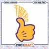 LSU Tigers Mickey hand like svg, LSU Tigers svg, NCAA svg