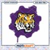 LSU Tigers mascot design svg, LSU Tigers svg, NCAA svg