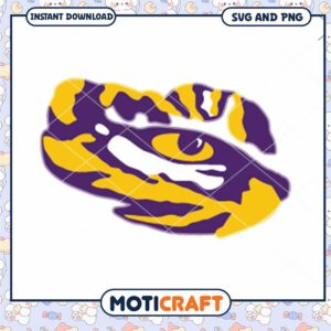 LSU Tigers mascot eyes LSU team svg, LSU Tigers svg, NCAA svg