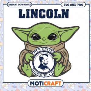 Lincoln University goblin svg, Lincoln University svg, NCAA svg