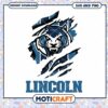 Lincoln University logo design svg, Lincoln University svg, NCAA svg