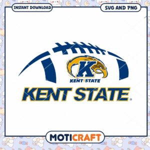 Kent State rugby ball logo svg, Kent State Golden Flashes svg, NCAA svg