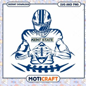 Kent State player svg, Kent State Golden Flashes svg, NCAA svg