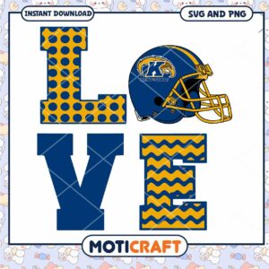 Kent State love helmet svg, Kent State Golden Flashes svg, NCAA svg