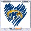 Kent State logo heart svg, Kent State Golden Flashes svg, NCAA svg