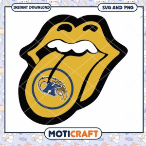 Kent State lips tongue svg, Kent State Golden Flashes svg, NCAA svg