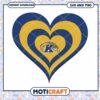 Kent State heart svg, Kent State Golden Flashes svg, NCAA svg
