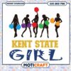 Kent State chearleader girl svg, Kent State Fraternity svg, NCAA svg