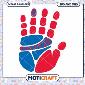 Jay hawks ncaa team hand print svg, Jay hawks svg, NCAA svg