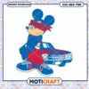Jay hawks Mickey mouse street style svg, Jay hawks svg, NCAA svg