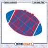 Jay hawks logo team rugby ball svg, Jay hawks svg, NCAA svg