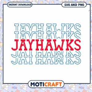 Jay hawks Font family design svg, Jay hawks svg, NCAA svg (2)