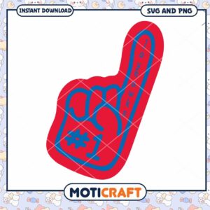Jay hawks foam finger no one svg, Jay hawks svg, NCAA svg