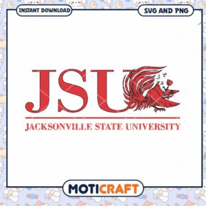 Jacksonville logo JSU university svg, Jacksonville State svg, NCAA svg