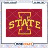 Iowa State logo ncaa team svg, Iowa State Cyclone svg, NCAA svg