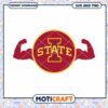 Iowa State logo design svg, Iowa State Cyclone svg, NCAA svg