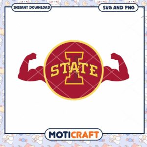 Iowa State logo design svg, Iowa State Cyclone svg, NCAA svg