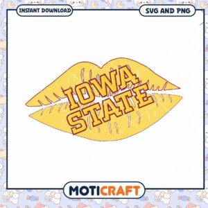 Iowa State lips design svg, Iowa State Cyclone svg, NCAA svg