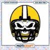 Iowa Hawkeyes skull helmet svg, Iowa Hawkeyes svg, NCAA svg