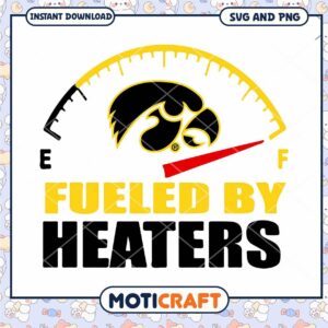 Iowa Hawkeyes fueled by haters svg, Iowa Hawkeyes svg, NCAA svg