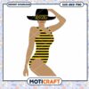 Iowa Hawkeyes body girl svg, Iowa Hawkeyes svg, NCAA svg