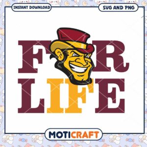 Iona Gaels mascot for life svg, Iona Gaels svg, NCAA svg